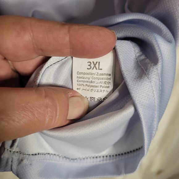 Men's 3XL Red to Gray Fade Graphic Tee - Excellent Condition - Picture 2 of 11